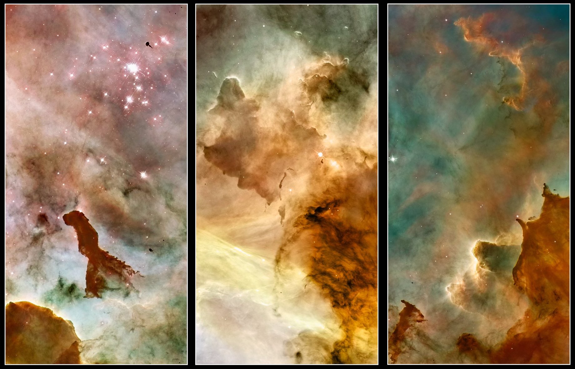hubble image of carina nebula