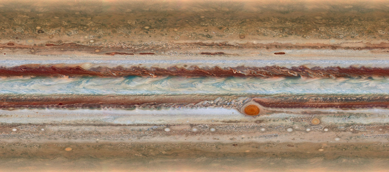 close up image of jupiter